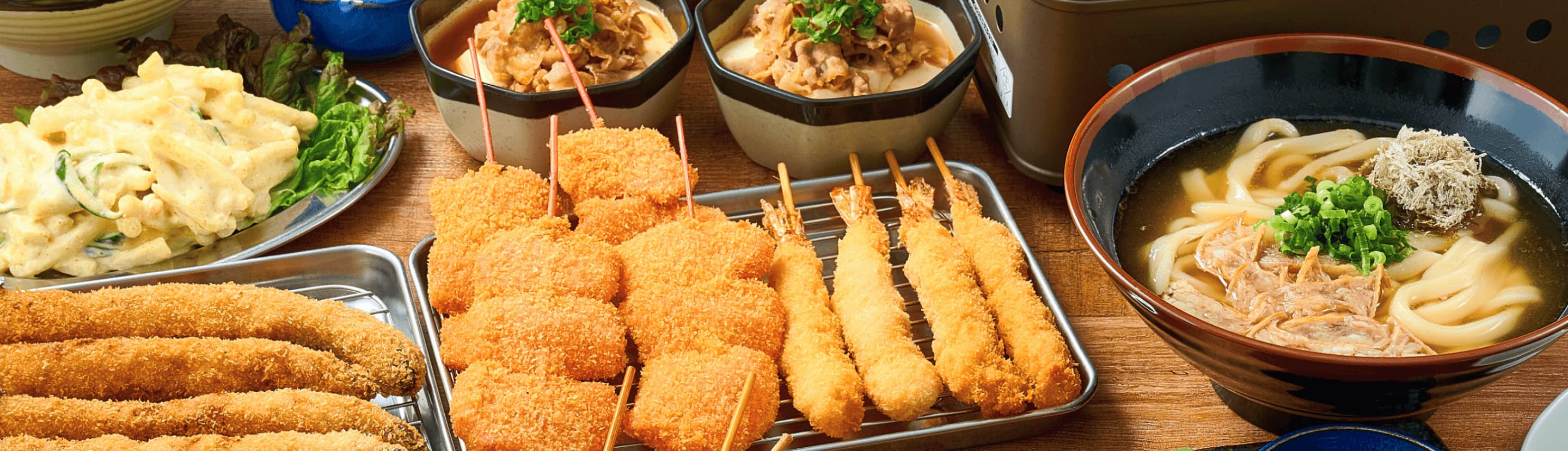 宴会メニューの料理